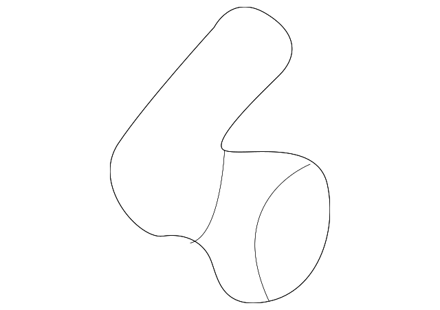 Genuine GM Sunroof Drain Hose Grommet 22649717