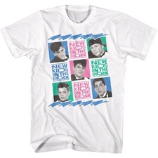 Vintage New Kids On The Block Tuxes In Squares T-shirt, Classic Rock Concert Tee