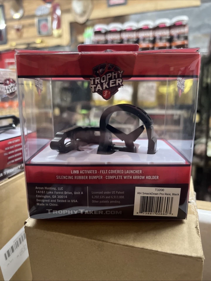 Trophy Taker RH Smackdown Pro Rest, Black - Image 3 of 4