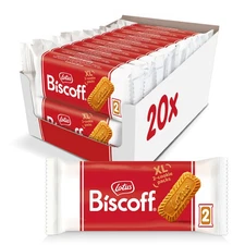 Lotus Biscoff Cookies, 17.6 Oz, Dispenser box (20 Sleeves of 2 XL cookies)...