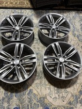 Front Chevrolet Machined Grey Camaro Oem Wheels 20x8.5 2016-2018 Rims Set 4
