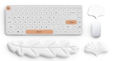 Leather Keyboard Wrist Rest Set, Wrist Rest for Keyboard and Mouse,Wrist Rest...