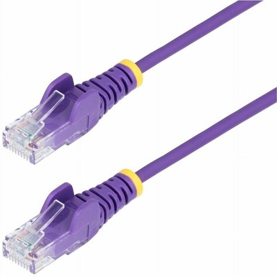 StarTech 1ft Purple Slim CAT6 Ethernet Cable (n6pat1pls)