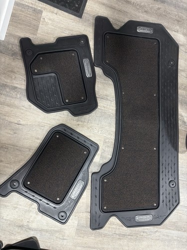 2019-2024 Ram 1500 Longhorn Floor Mats Brown 3pc Set Genuine OEM