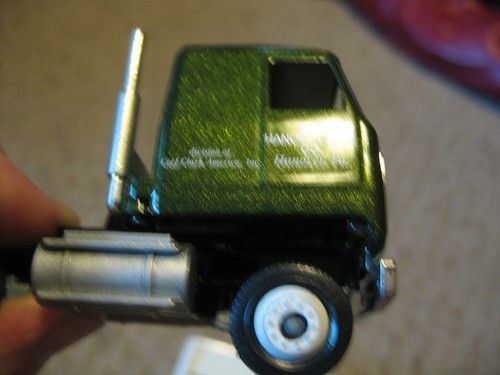 Remolque de tractor Winross, zapatos Hannover, camión verde y tractor blanco. En caja - Imagen 4 de 6