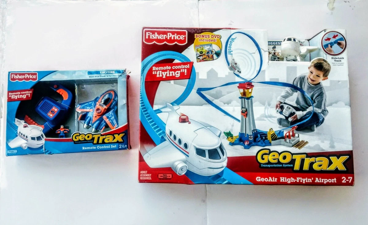 FisherPrice Geo Trax Geo Air High flying Airport Mega Set, 59 OFF