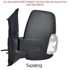 Side Mirror for 18-19 FORD TRANSIT 150 250 350 w/ Power Fold Signal Driver Side