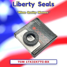 TCM 17X32X7TC-BX NBR Carbon Steel Oil Seal, TC Type, By Liberty Seals  75040877