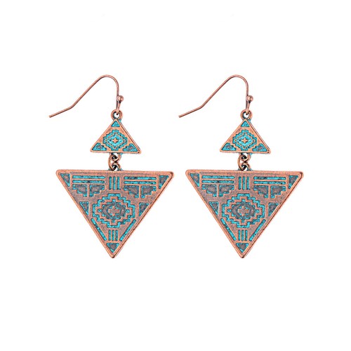 Pendientes colgantes/redondos étnicos redondos multicolor estilo bohemio vintage para mujer - Imagen 66 de 85