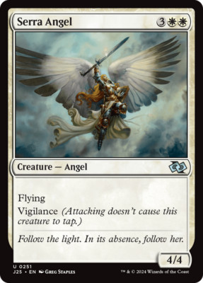Serra Angel [Foundations Jumpstart] Magic MTG