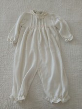Baby Girls Vintage 80s Made In Spain 100 Acrylic Jumpsuit No Size Jacobsons