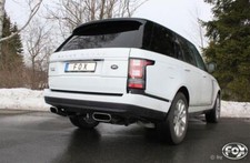 Fox Sportauspuff Range Rover 4 3.0l D ab Bj. 12 - rechts links je 1 x 220x80mm