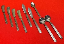 9 NAKAZATO Butter Knives Knife Japan Bamboo/Leaves Plus More FREE SHIP #S1