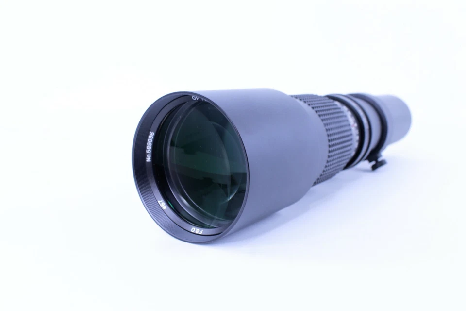 Lente teleobjetivo zoom Opteka 500 mm/1000 mm f/8 HD/MC para Canon  Foto 3 de 4