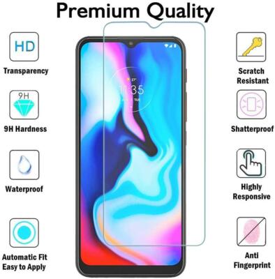 smartect Vetro Temperato [3 Pezzi, Clear] compatibile con Motorola Moto G10 / G30 / G9 Play / E7 Plus