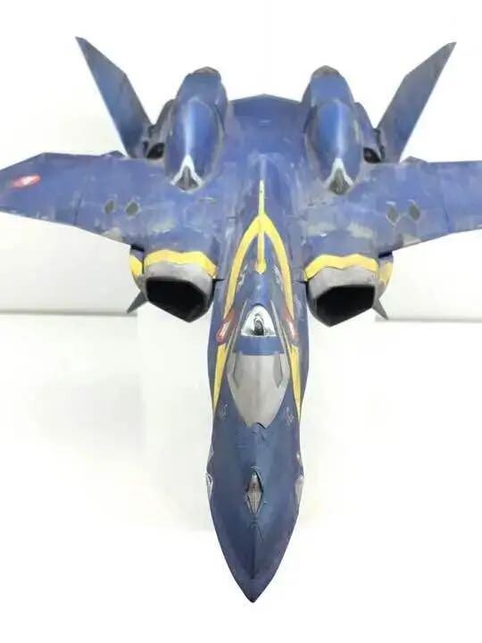 Macross Plus HASEGAWA YF-21 ALL PAINTED Model Kit Weathering