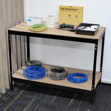 Heavy Duty Garage Workbench Workshop Shed Packing Storage Work Bench Workstation