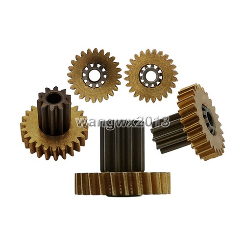 2pcs 0.5 Modulus Metal Gear Motor Shaft Reduction Iron Double Gear 2.5mm Hole # - Picture 5 of 6