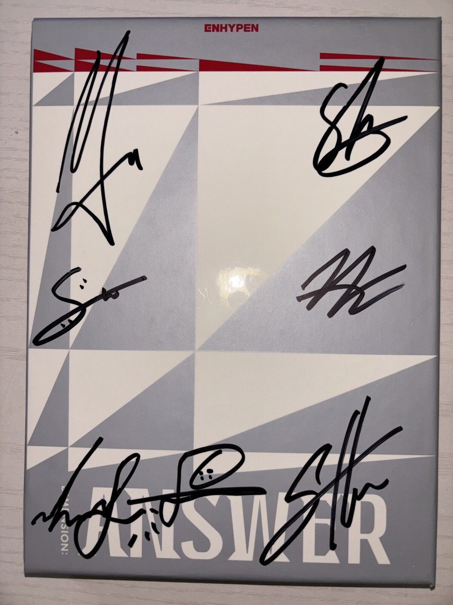2*~様 ENHYPEN サインアルバム Enhypen Signed Album | Inspire Me Shop