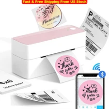 Bluetooth Thermal Shipping Label Printer 241BT Wireless 4x6 Label Printer LOT