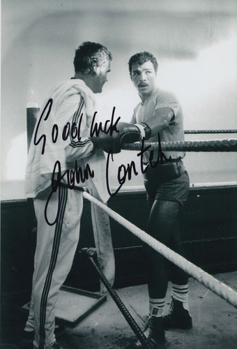 John Conteh handsigniertes 12x8 Foto - Boxen Autogramm. - Bild 1 von 1