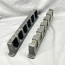 Fishing Rod Rack Vertical Holder Horizontal Wall Mount Boat Pole Stand Storage