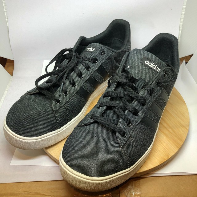 Size 13 - adidas Daily 2.0 Black Denim for sale online | eBay