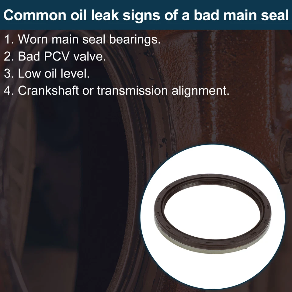 Sello de aceite del cigüeñal trasero del motor para Chevrolet Cruze Trax No.12653685 sello principal Foto 3 de 4