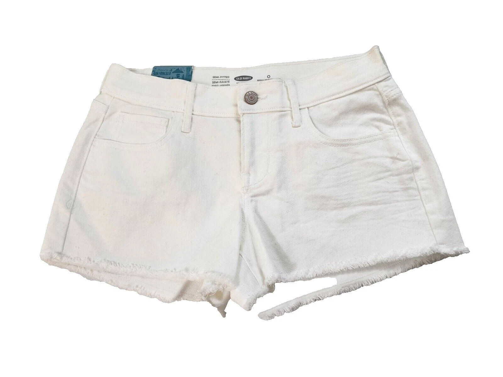 Pantalón corto blanco de poliéster Old Navy para Mujeres