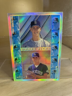 1998 (ROCKIES) Topps Inaugural Diamondbacks #491 Ryan Anderson K 61 | eBay