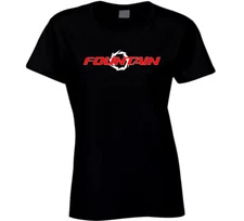 Fountain Power Boats Speed Performance Logo Ladies T Shirt