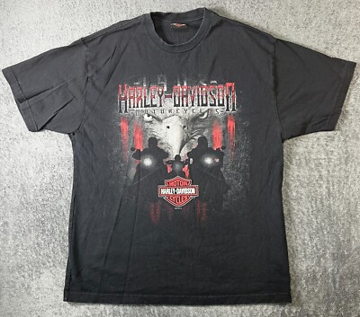 Harley Davidson Eagle 2016 T shirt ''Roughneck'' HD Longview, Texas