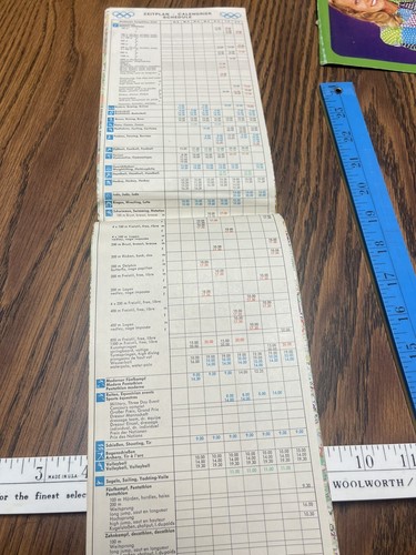 Munich Olympics 1972 Guide Map Old Vintage Olympic Foldout Shell Oil Gas Germany - Imagen 3 de 18