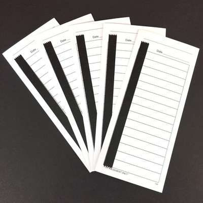 5 count 15 line tear off football cards raffle rip tickets tear off raffle tickets