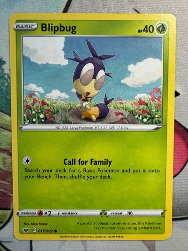 Blipbug Non Holo English Pokemon TCG BKB188 - 第 1/1 張圖片