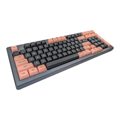 Black and Pink (TK-BAP) Dark Olivia Panda PBT Keycap Set ( 149 pc) for Keyboards