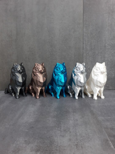 Zwergspitz Design Skulptur Geschenkidee Hundeliebhaber - Bild 1 von 83