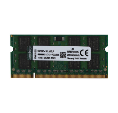 Kingston 2GB PC2 5300S 2RX8 DDR2 667MHz Laptop Memory
