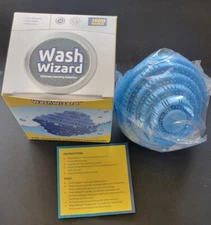 Wash Wizard Laundry Ball Ultimate Laundry Solution 1500 Washes/Deep Cleans -New