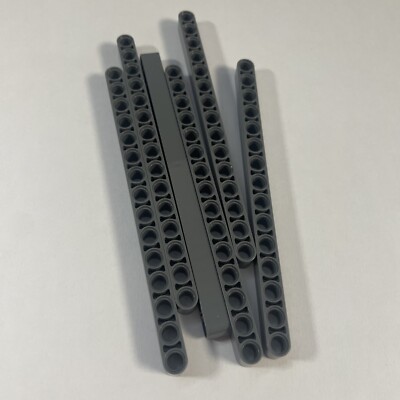 6x Lego Technic Liftarm Thick 1x15 Liftarme 15 Löcher 32278 Dark Bluish Gray New