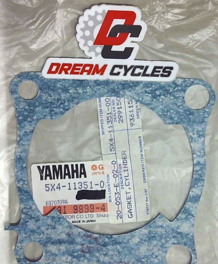NOS GENUINE YAMAHA 1982 YZ125 CYLINDER BASE GASKET 5X4-11351-00-00