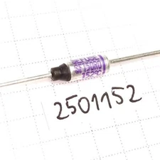 Thermal Fuse 152C 15A 250V NEC SCHOTT SEFUSE SF/R TCO Axial x2pcs