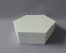 Styropor Hexagon sechseckiger Dummy Podest Ro...