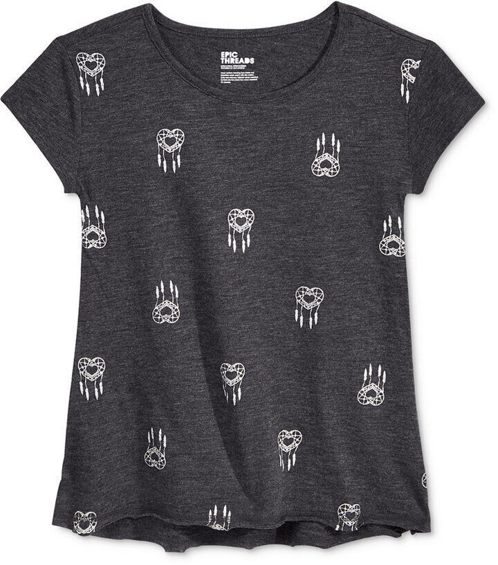 18$ Футболка Epic Threads Girls с принтом Ловец снов, Размер M