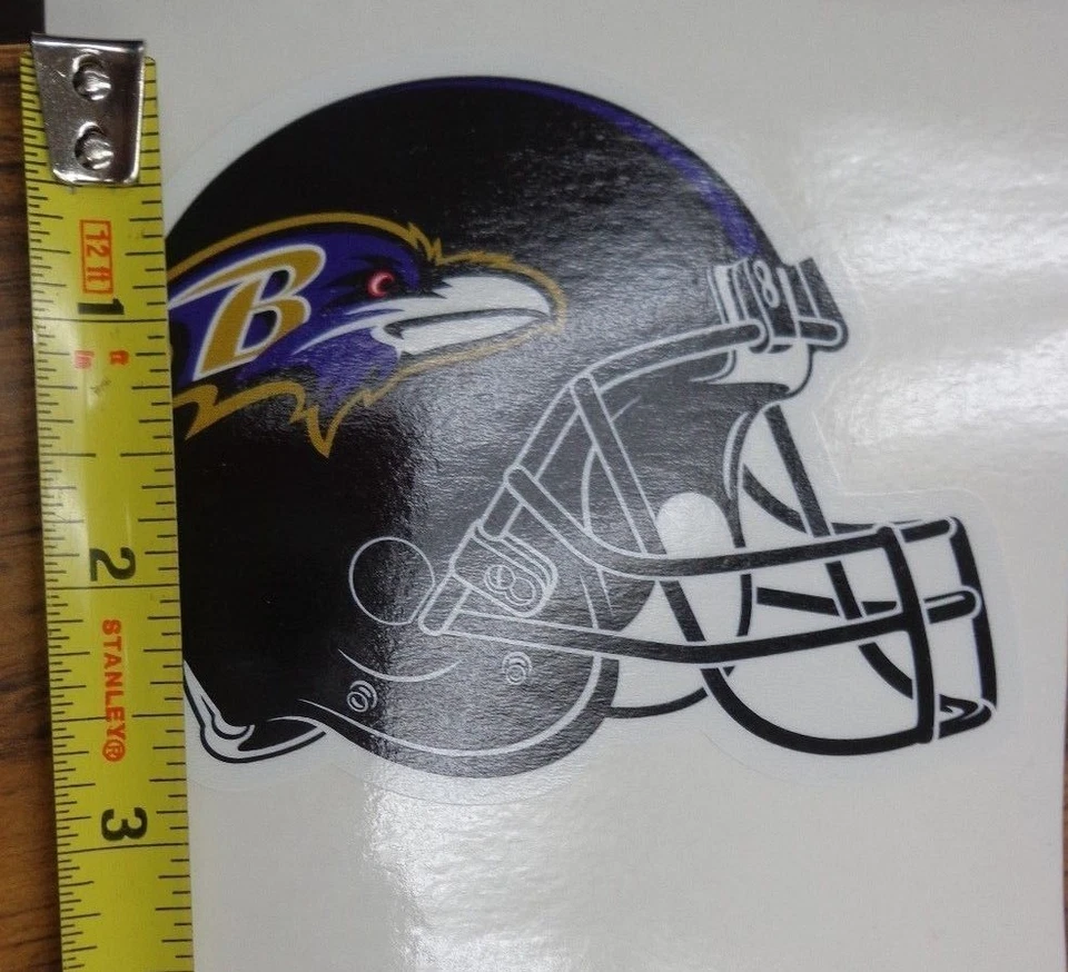 NFL Ultra Decals 2 Pack Set Removable Reusable Sticker Wincraft - Image 3 of 4