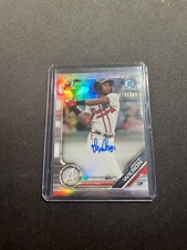 2019 Bowman Chrome Prospect Auto Refractor /499 Isranel Wilson #CPA-IW Auto