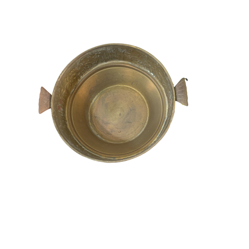 Vintage Messingkohlen/Weihrauchbrenner 13"" Nahost Kohlenwasserstoff Wärmezelte Messing - Bild 7 von 12