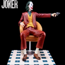 DC Comics Joker Chair Joaquin Phoenix Action Figure Toys Collection Statue Boxed