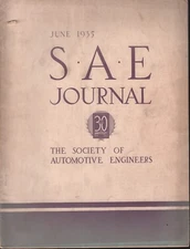 S.A.E. Journal June 1935 Society of Automotive Engineers 111518AME2