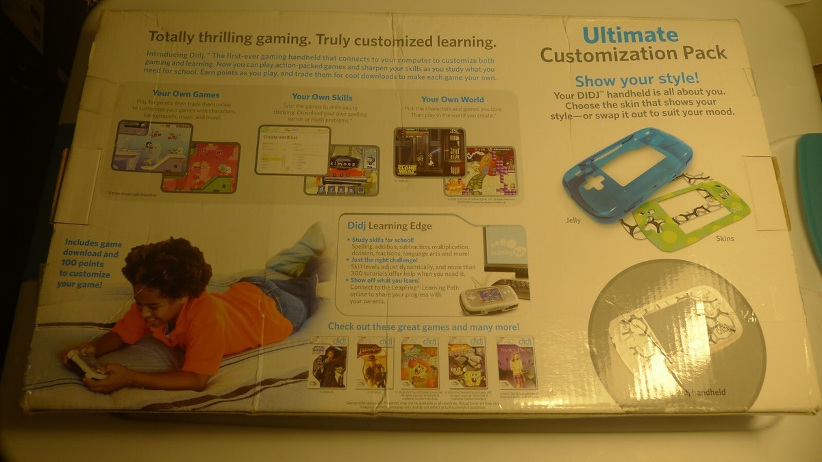 NEW LEAP FROG ultimate customization pack DIDJ Custom Learning